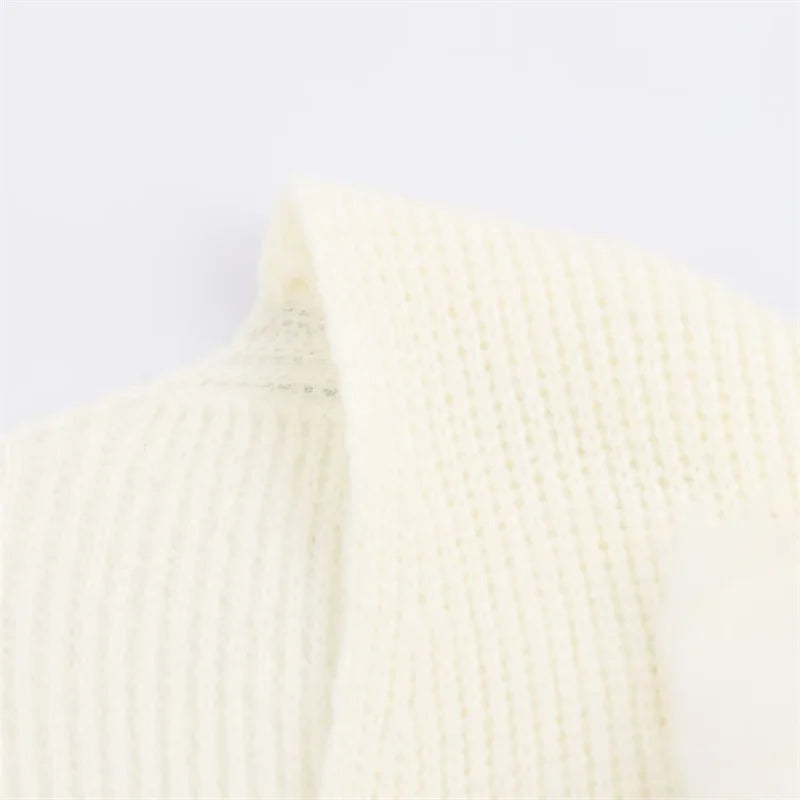 2025 Fall Fashion Trend: Fuzzy Knit Dress with Trendy Cuffs