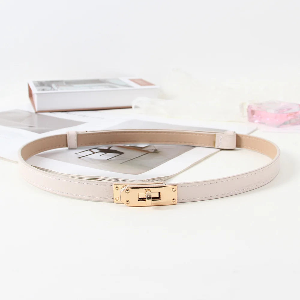 2025 Fashion New Women's Leather Clothing Accessories Belt, Suit Jacket Dress Strap Buckle Belt.