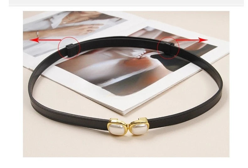2025 Fashion New Women's Leather Clothing Accessories Belt, Suit Jacket Dress Strap Buckle Belt.