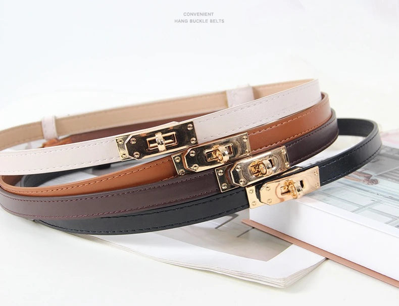 2025 Fashion New Women's Leather Clothing Accessories Belt, Suit Jacket Dress Strap Buckle Belt.
