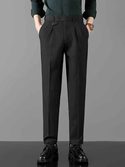 Men's Pleated Detail Pants