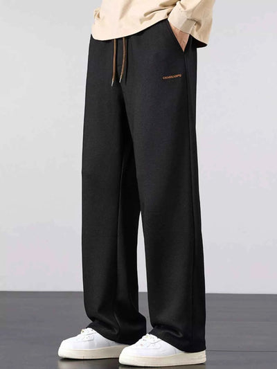 Men's Plus Size Casual Loose Fit Drawstring Pants