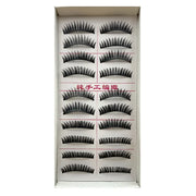 10Pairs 3d Mink Dramatic Volume Lashes Bulk Faux Thick Long Wispy Natural Mink Lashes Pack Short Wholesales Natural False lashes - L&S Fashion
