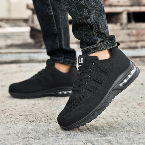 Men's Military Tactical Boots Army Boots Men Side Zipper Military Boots Men Anti-Slip Ankle Boots Work Safety Shoes Hiking Shoes - L&S Fashion