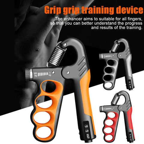 5-100Kg Hand Gripper Gym Wrist Expander Hand Strengthener Adjustable Dynamometer Hand Grip Finger Forearm Trainer Muscle Recover - L&S Fashion