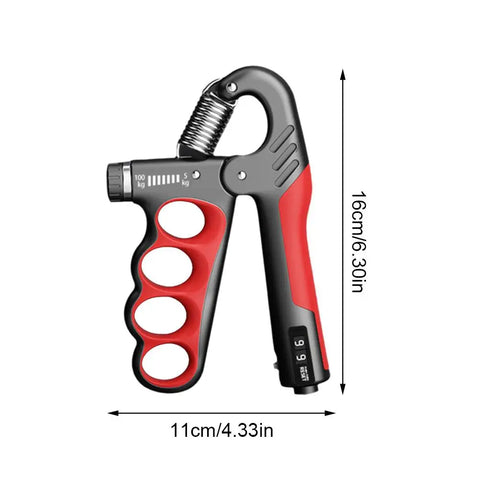5-100Kg Hand Gripper Gym Wrist Expander Hand Strengthener Adjustable Dynamometer Hand Grip Finger Forearm Trainer Muscle Recover - L&S Fashion